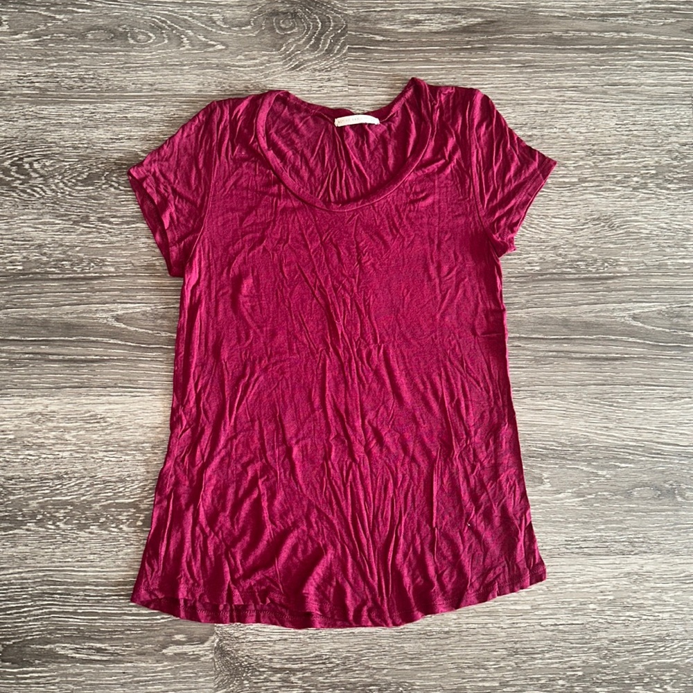 Active Basic loosely fitted short sleeve shirt
